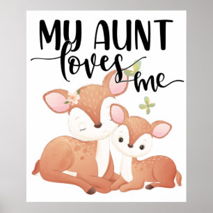 Affiche Doe et Fawn Ma tante m'aime