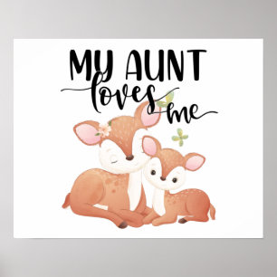 Affiche Doe et Fawn Ma tante m'aime