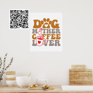 Affiche Dog Mother Coffee