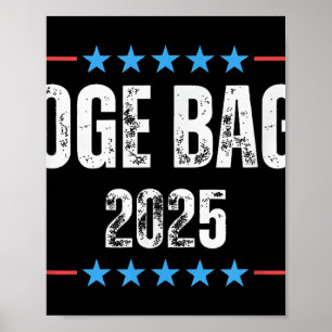 Affiche Doge D.o.e Ministère de l'Efficacité Gouvernementa
