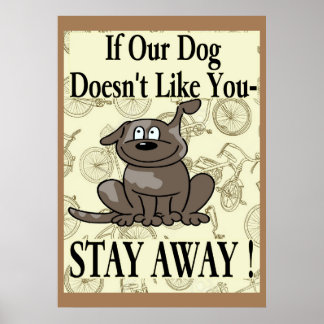 Affiche Doggy, Reste Éloigné,
