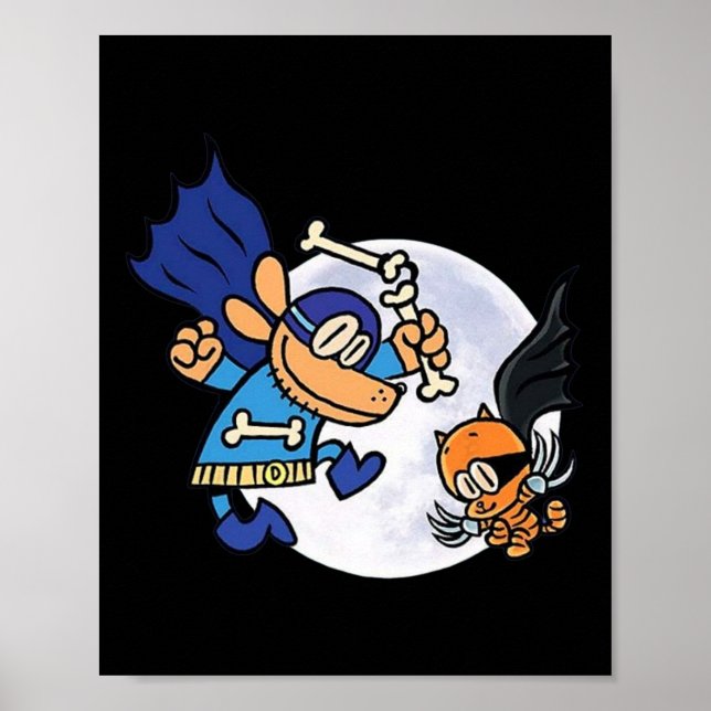 Affiche Dogman Et Chat Essentiels Pour Enfant (Devant)