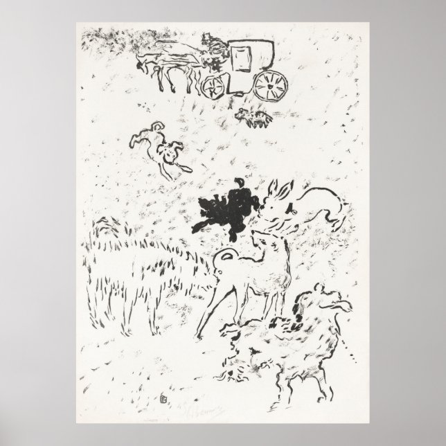 Affiche Dogs illustration (Devant)