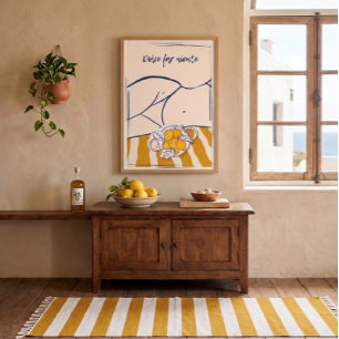 Affiche "Dolce Far Niente" Collection d'été italien