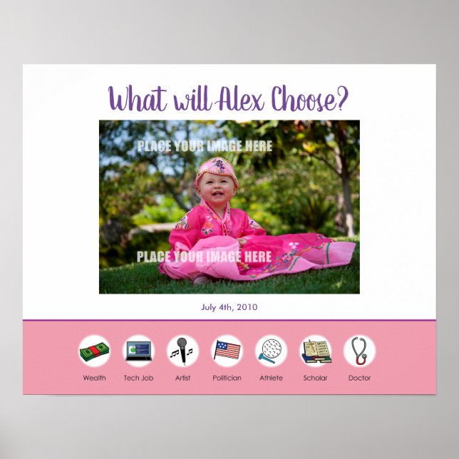 Affiche Doljabi Doljanchi Dol coréen premier anniversaire (Devant)