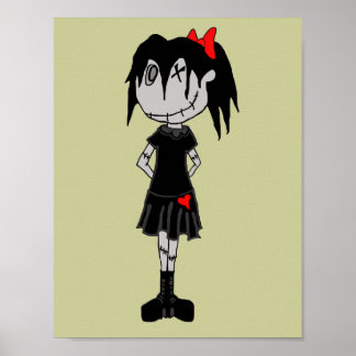 Affiche Dollies VooDoo "Angel Truelove"