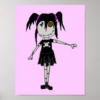 Affiche Dollies VooDoo "Felicity Bliss"
