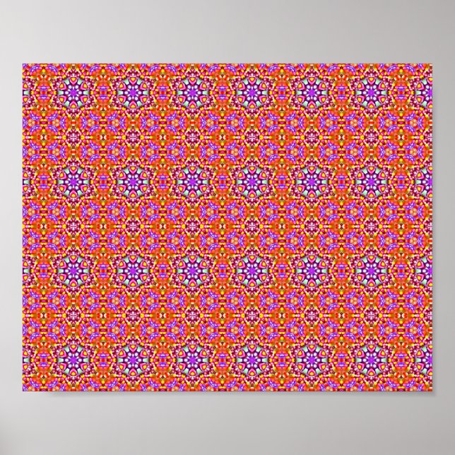 Affiche Dolly Mixtures Candy Fractal Art Motif (Devant)