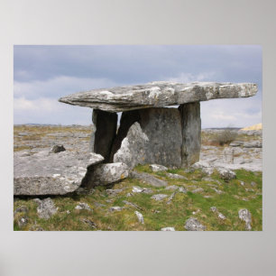 Affiche dolmen de Poulnabrone