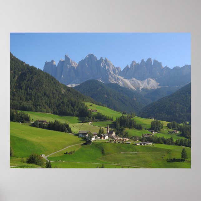Affiche Dolomites (Devant)