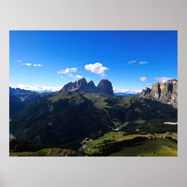 Affiche Dolomites du groupe Sassolungo (Devant)