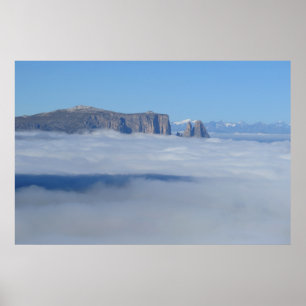 Affiche Dolomites Italie