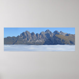Affiche Dolomites Italie