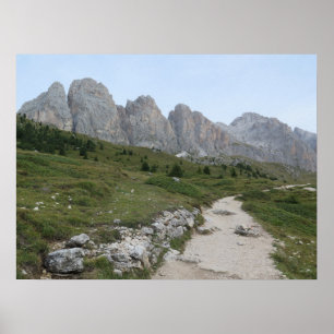 Affiche Dolomites Italie