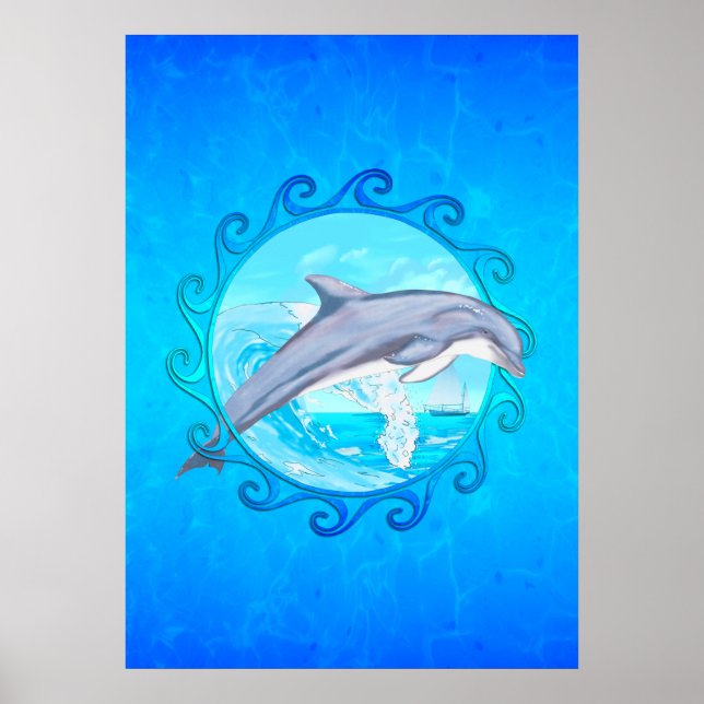 Affiche Dolphin Maori Sun (Devant)