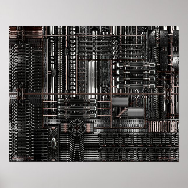 Affiche Domaine cybercratique (Devant)