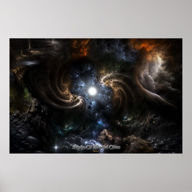 Affiche Domaine Du Chaos Fractal CRTXR (Devant)