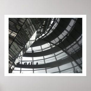 Affiche dôme de reichstag berlin