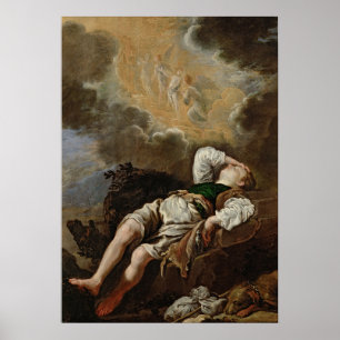 Affiche Domenico Fetti Jakobs Traum von der Himmelsleiter