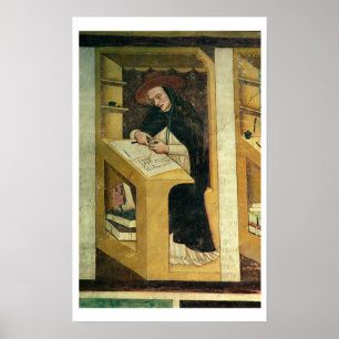 Affiche Dominican Monk at his Desk, from the cycle of 'For