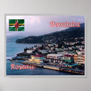 Affiche Dominique - Roseau -