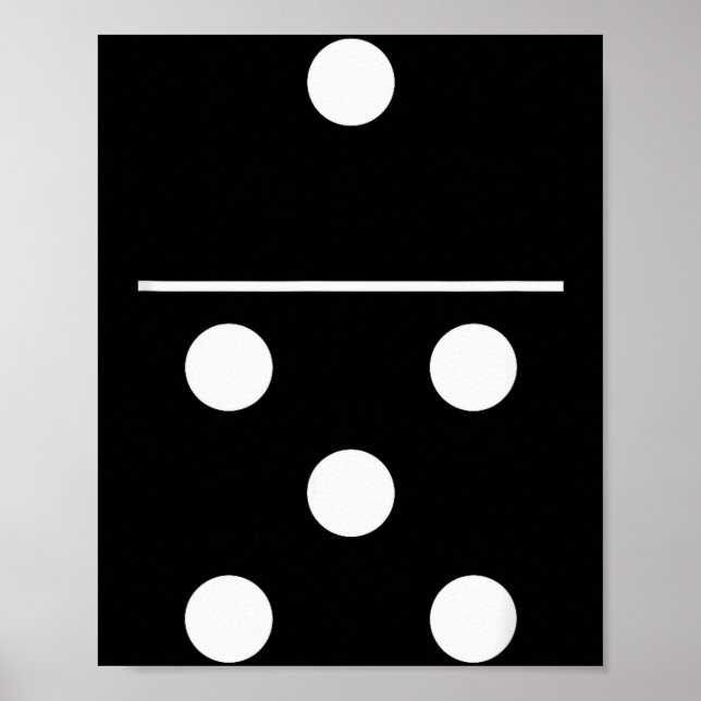 Affiche Domino Game 5 1 Funny Halloween Group Costume Shir (Devant)