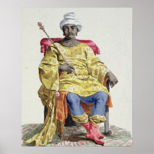 Affiche Don Alvares, Roi du Congo, de Receuil des