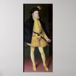 Affiche Don Carlos, fils du Roi Philip II de l'Espagne