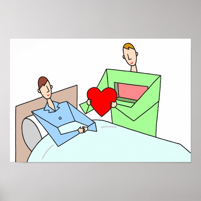 Affiche Don de l'amour. Transplantation cardiaque. (Devant)