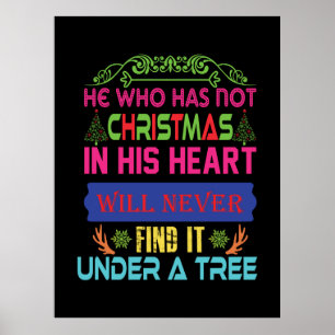 Affiche Don de Noël Celui qui n'a pas Noël