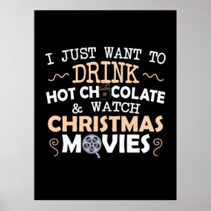 Affiche Don De Noël Je Veux Juste Boire