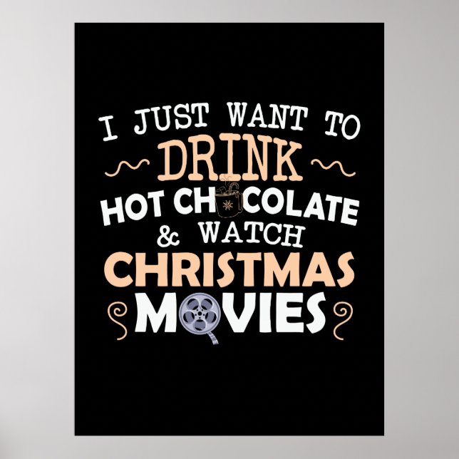 Affiche Don De Noël Je Veux Juste Boire (Devant)