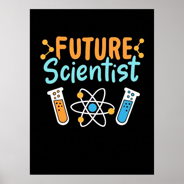 Affiche Don de scientifique | Futur scientifique (Devant)