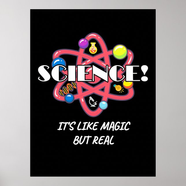 Affiche Don de scientifique | La Chimie La Science Est Com (Devant)