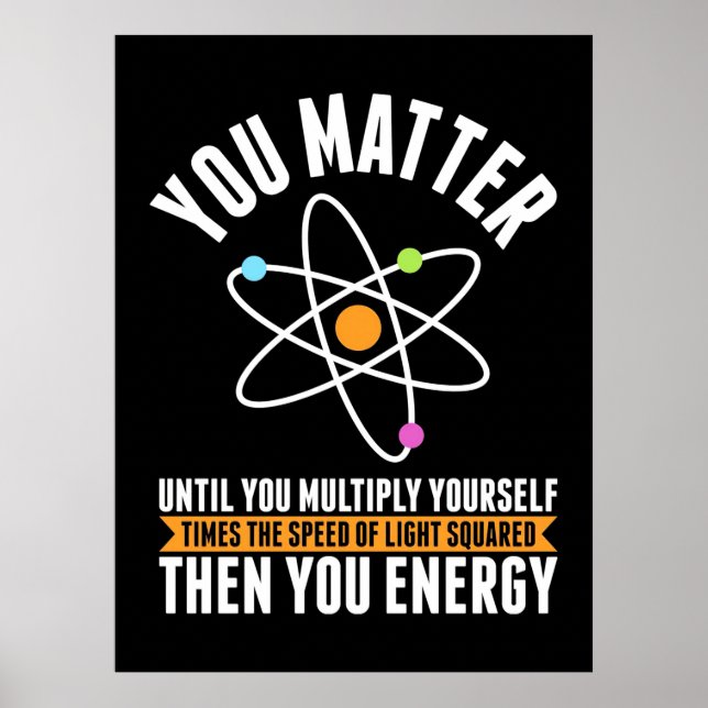 Affiche Don de scientifique | La science physique (Devant)