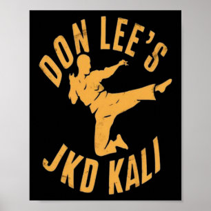 Affiche Don Lee Jeet Kune Do Jkd Arts martiaux mixtes