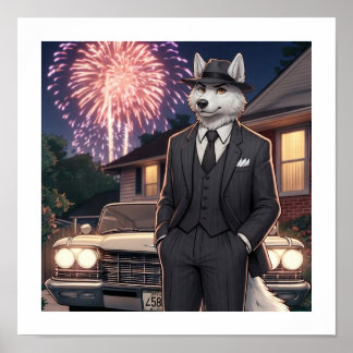 Affiche Don Lupo Canino "4 juillet"