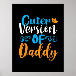 Affiche Don père   Version Cuter De Papa