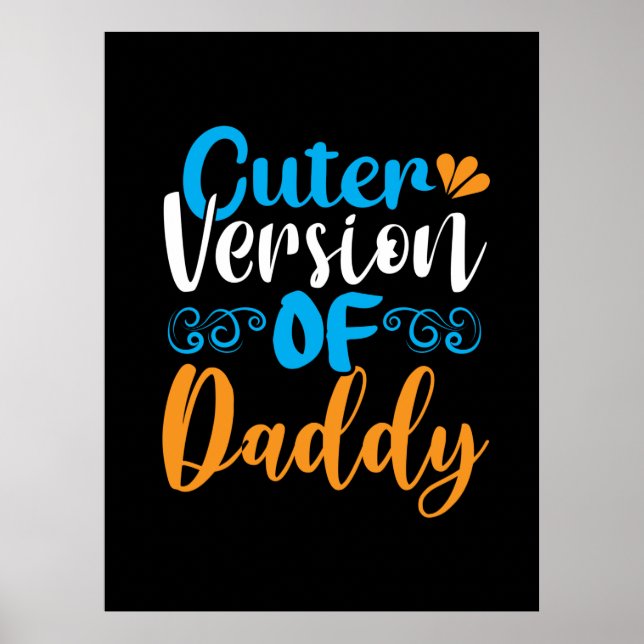 Affiche Don père | Version Cuter De Papa (Devant)