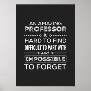 Affiche Don Pour Professeur, Professeur Don