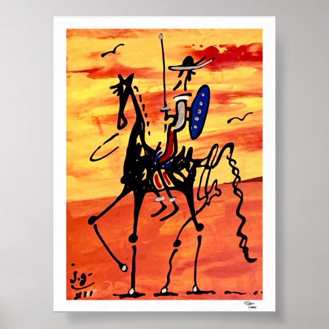 Affiche Don Quichotte (Devant)