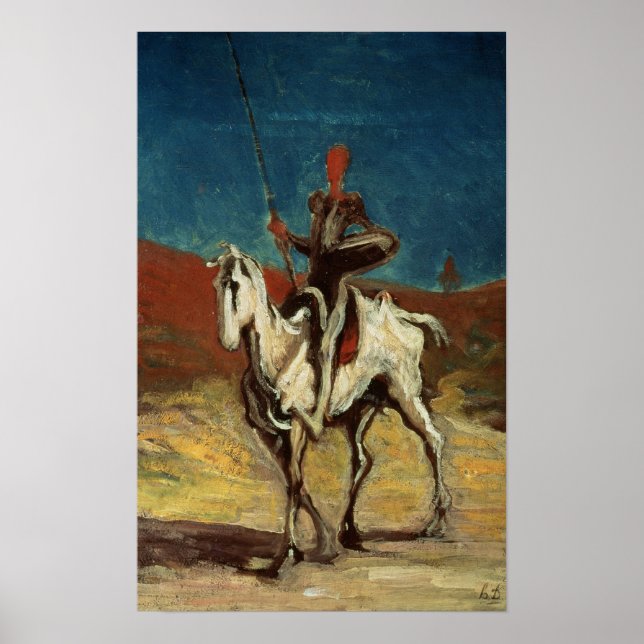 Affiche Don Quichotte, vers 1865-1870 (Devant)