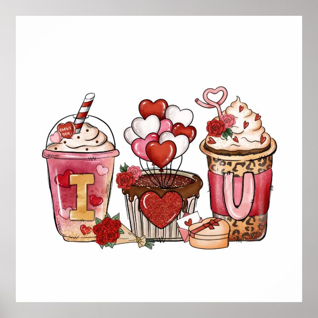 Affiche Don Valentine | Je T'Aime (Devant)