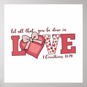 Affiche Don Valentine   Laisse Tout Ce Que Tu Fais Être Am