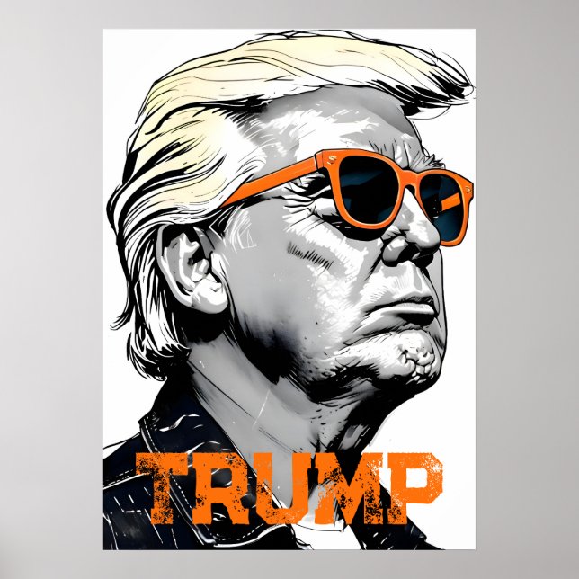 Affiche Donald Trump (Devant)