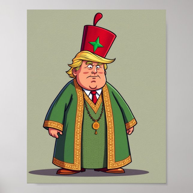 Affiche Donald Trump (Devant)