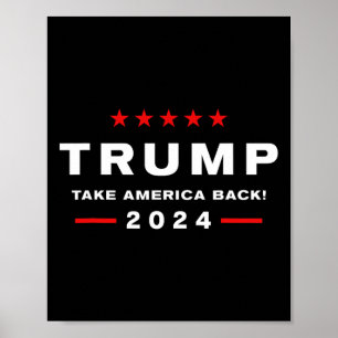 Affiche Donald Trump 2024