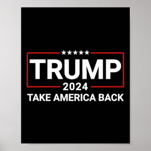 Affiche Donald Trump 2024
