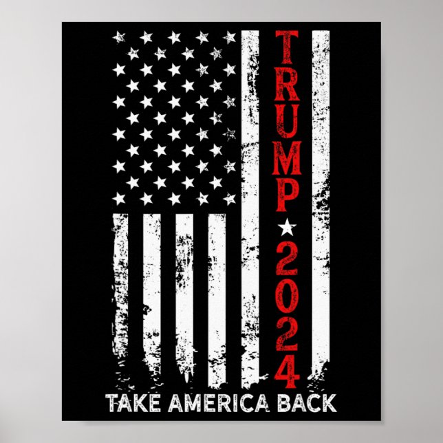 Affiche Donald Trump 2024 (Devant)