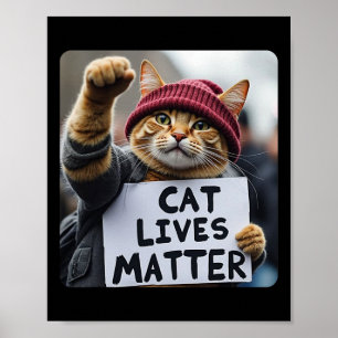 Affiche Donald Trump 2024 Les chats ramènent l'Amérique Vi